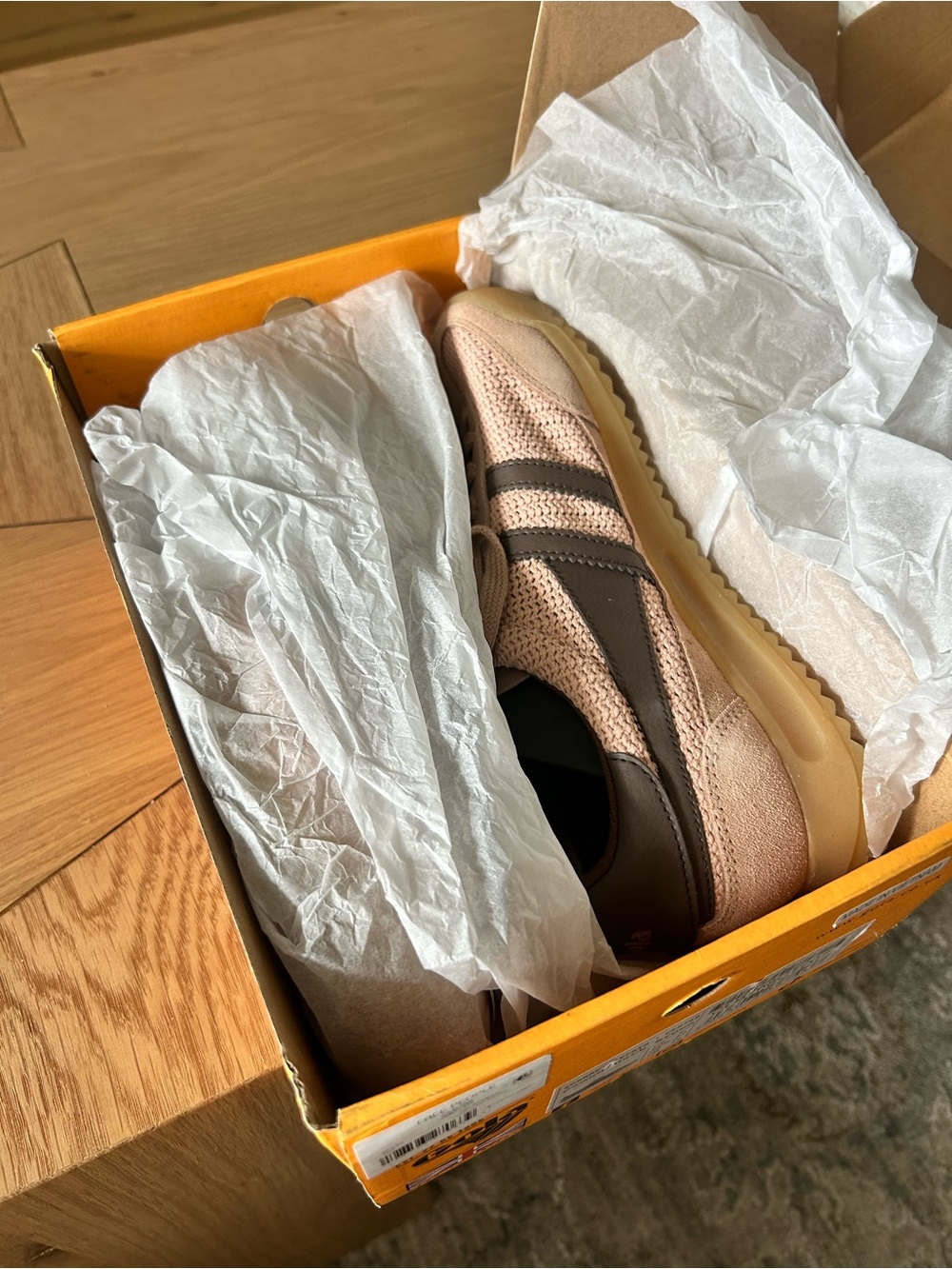 New Gola Tornado Zephyr Sneakers Cameo Dark Brown - Picture 4 of 6